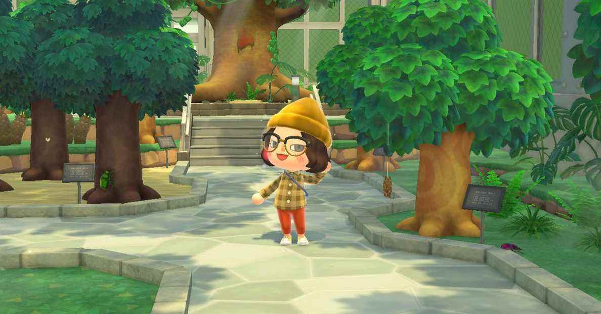 La nouvelle tendance de design d'Animal Crossing: il suffit de jeter une tonne d'insectes dans les jardins des villageois
