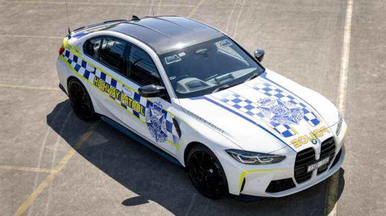 La police australienne teste une voiture de patrouille de compétition BMW M3