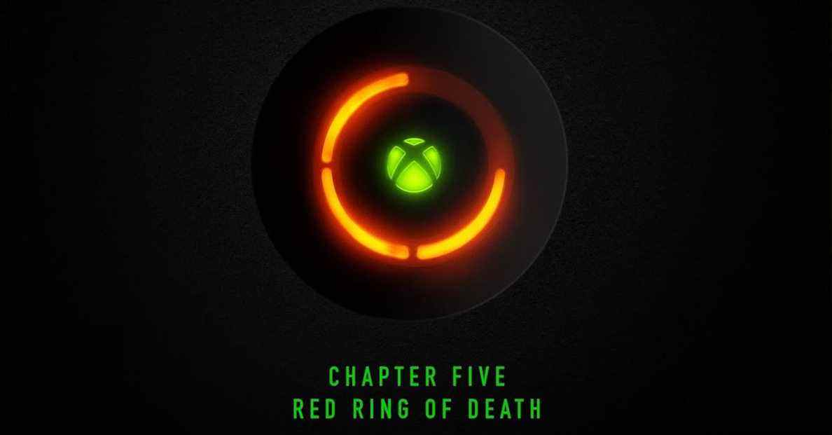 L'affiche Red Ring of Death de Xbox, un cadeau parfait pour les masochistes
