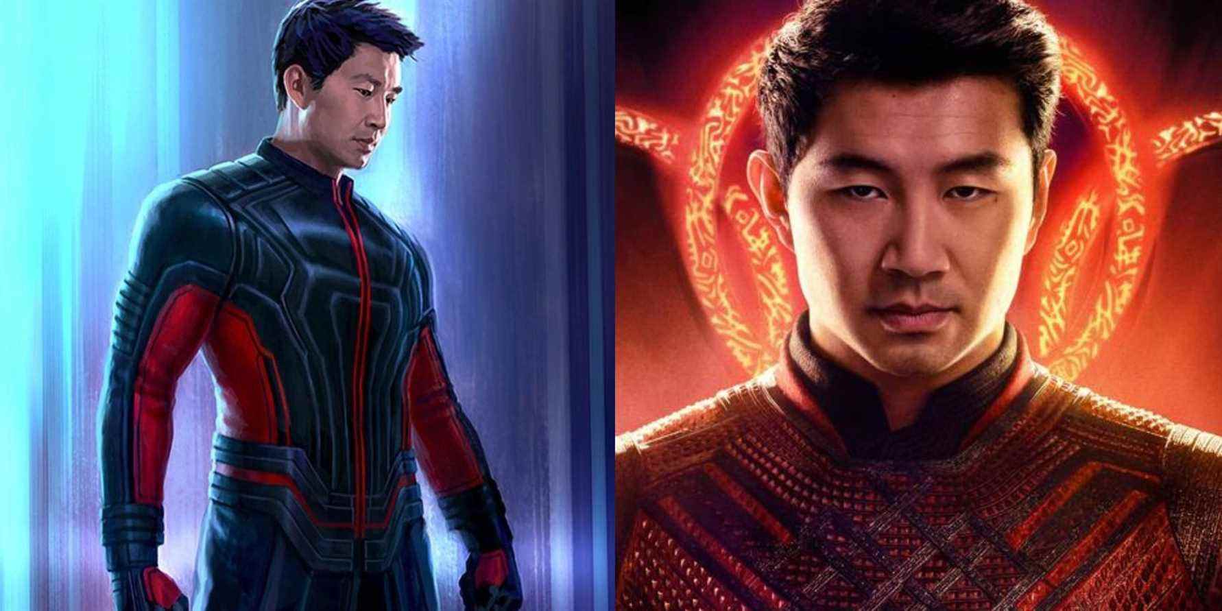 L'art conceptuel de Shang-Chi montre des conceptions de costumes inutilisés très cool
