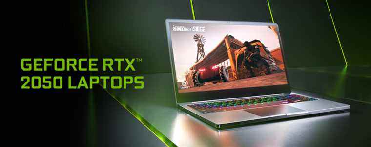 Le GPU pour ordinateur portable RTX 2050 de NVIDIA gifle un vieux nom sur une nouvelle technologie