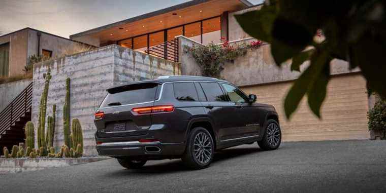 Le Jeep Grand Cherokee L 2022 gagne trois écrans supplémentaires