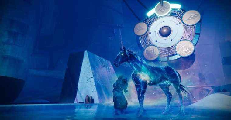 Le cheval spatial de Destiny 2 soulève des questions auxquelles personne ne peut répondre
