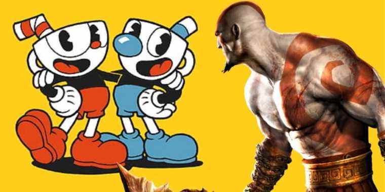 Le fan art de God of War ressemble à un crossover Cuphead