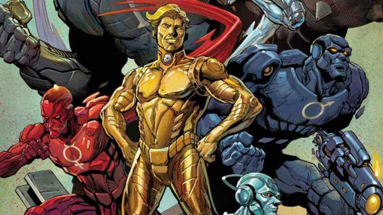 Le film d'animation The Metal Men de DC apporte d'anciens gros canons de Disney
