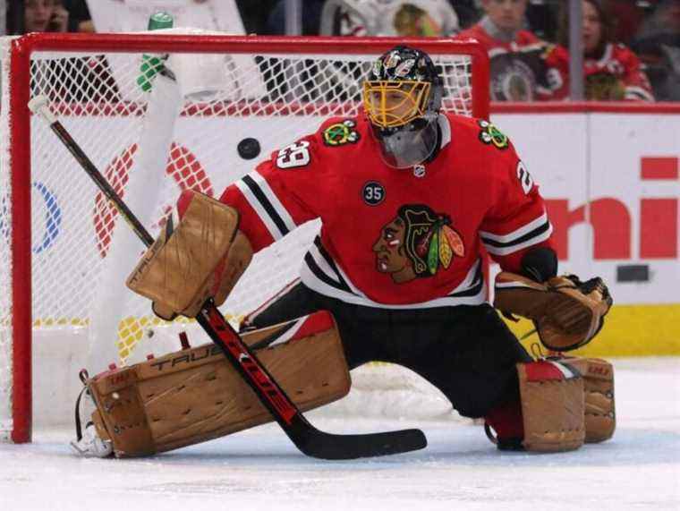 Le gardien des Blackhawks Marc-André Fleury entre dans les protocoles COVID