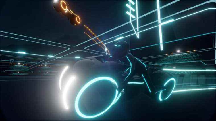 Le jeu de cycle lumineux Dreams Tron transforme une scène de 5 minutes en une expérience de course pleine d’action