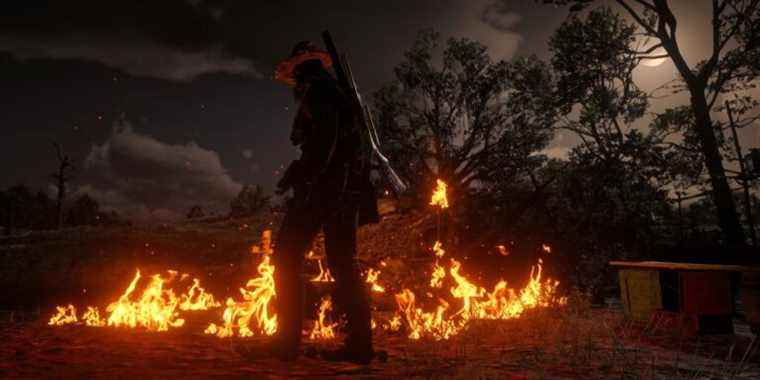 Le joueur de Red Dead Redemption 2 remarque des détails incroyables sur le cocktail Molotov
