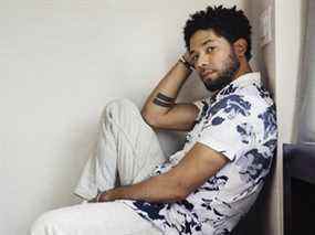 Une photo d'archive du 6 mars 2018 montre l'acteur-chanteur Jussie Smollett, de la série Fox, 