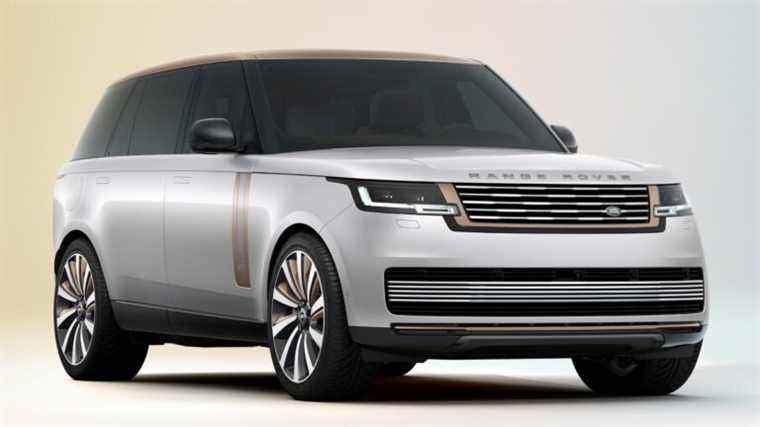 Le nouveau Range Rover SV peut être configuré de 1,6 million de façons