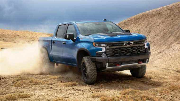 Le prix du Silverado ZR2 2022 incite les acheteurs de camions à payer plus pour un camion moins puissant