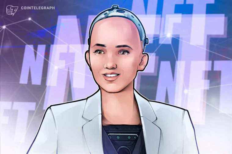 Le robot Sophia AI sera symbolisé pour l’apparence de Metaverse