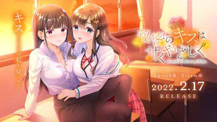 
      Le roman visuel de Yuri Secret Kiss is Sweet and Tender annoncé pour Switch, PC    
