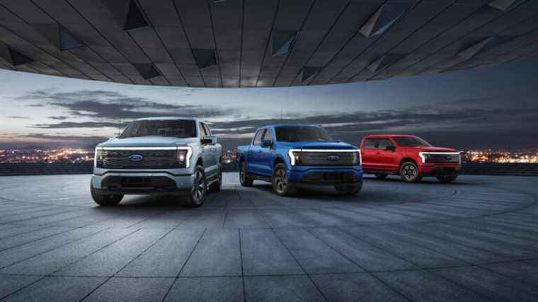 Les batteries du Ford F-150 Lightning sont plus petites que celles des concurrents Rivian R1T et Hummer EV