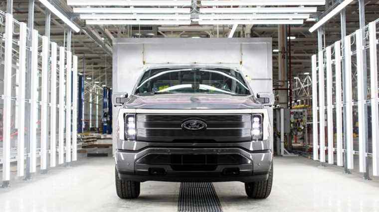 Les capacités de la batterie du Ford F-150 Lightning 2022 révélées!