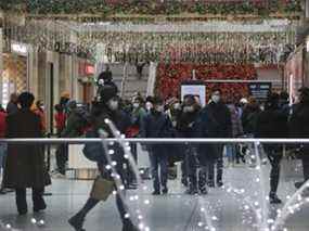 Des personnes ont été abattues au Eaton Centre de Toronto le jeudi 23 décembre 2021.