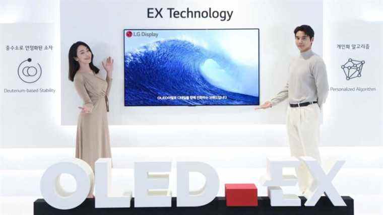 Les écrans LG OLED EX sont plus rapides, plus lumineux et plus minces