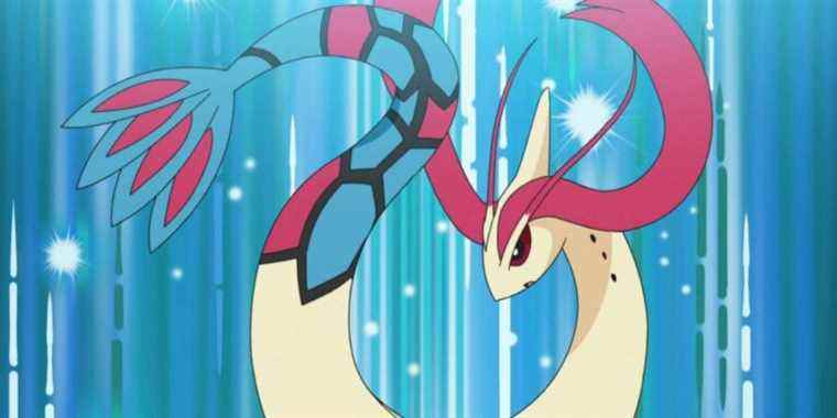 Les joueurs de Pokemon Brilliant Diamond et Shining Pearl ne sont pas impressionnés par Milotic Follow Animation