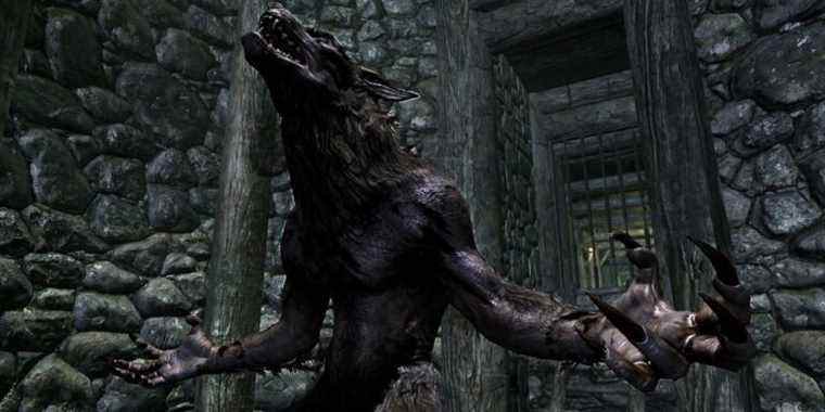 Les loups-garous de Skyrim n’étaient au départ qu’une tête de chien sur un corps humain