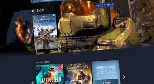 Les nouveaux Store Hubs de Steam rendent la navigation sur les jeux beaucoup plus agréable