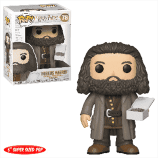 Harry Potter : Hagrid avec gâteau Pop 15 cm !  Figurine en vinyle