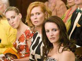 Sarah Jessica Parker, Kristin Davis et Cynthia Nixon dans Sex and the City.