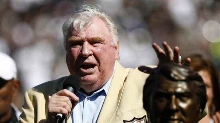 L’icône du football RIP John Madden