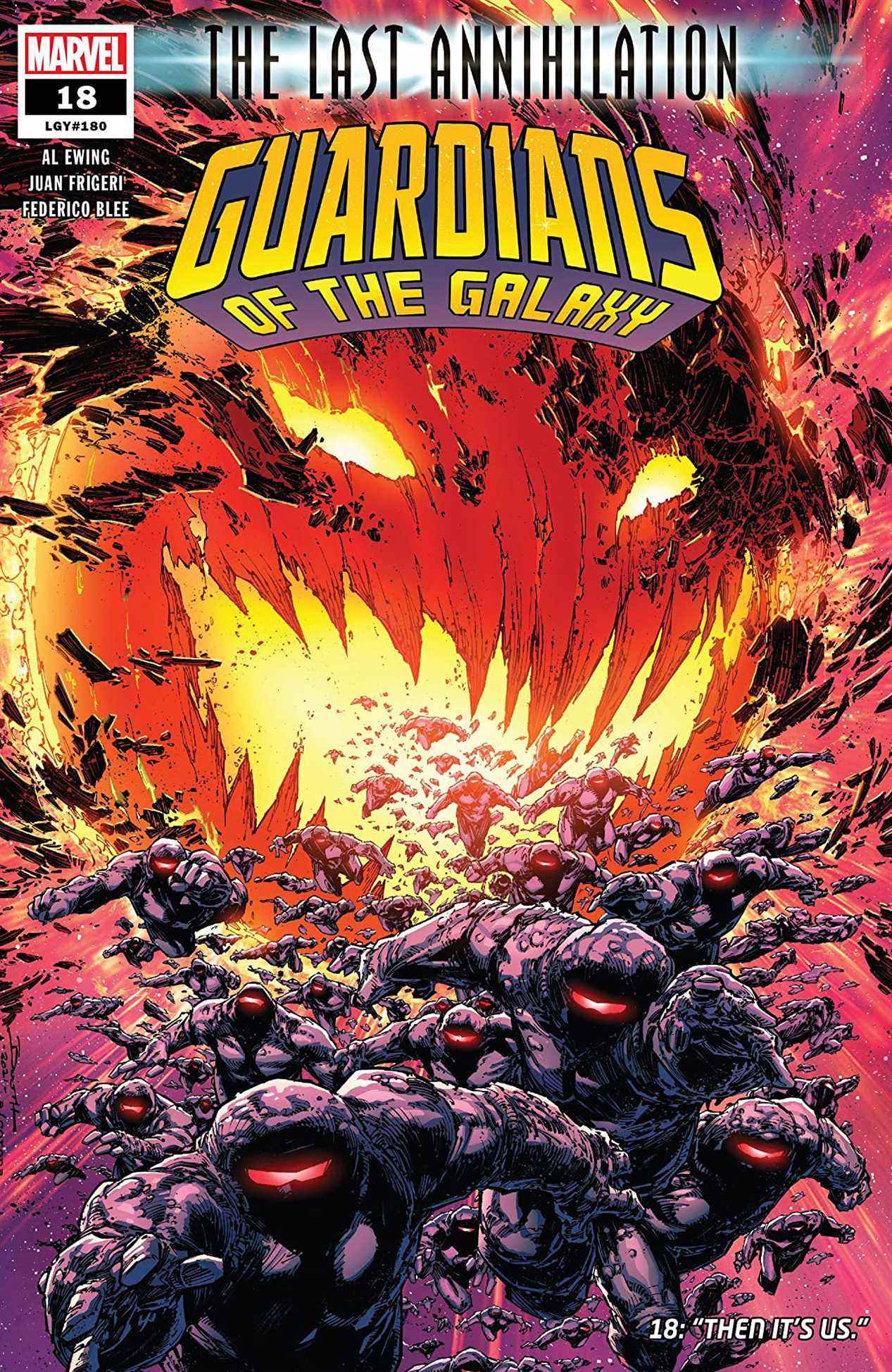 Couverture Les Gardiens de la Galaxie #18