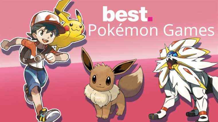 Meilleurs jeux Pokémon : classement de Gold à Sword and Shield