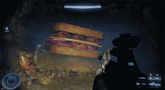 Même Master Chief n'a pas pu manger ce sandwich géant