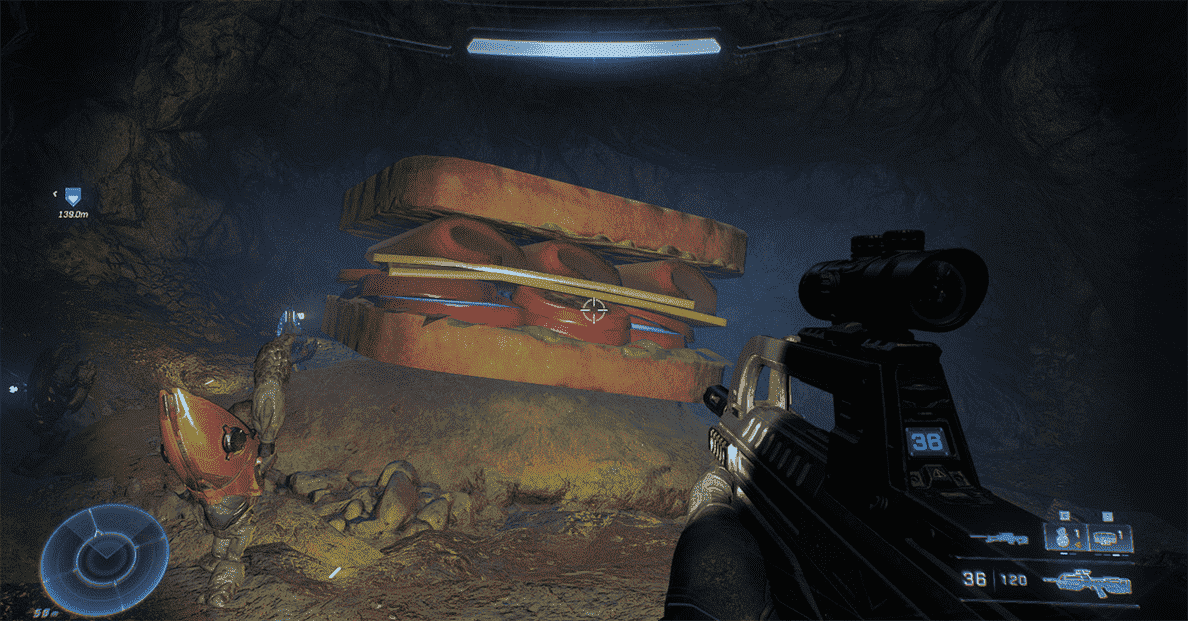 Même Master Chief n'a pas pu manger ce sandwich géant
