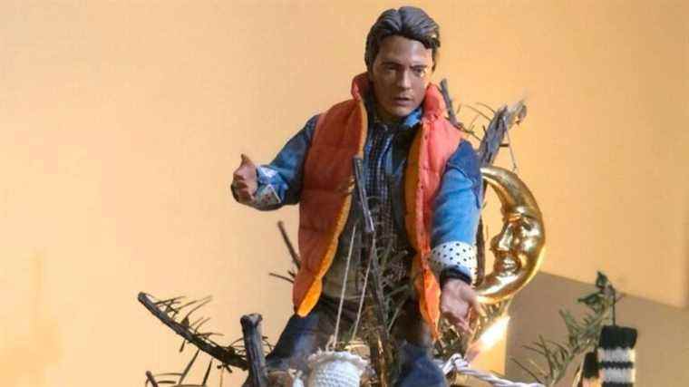 Michael J. Fox a utilisé une figurine d'action Marty McFly pour le sapin de Noël
