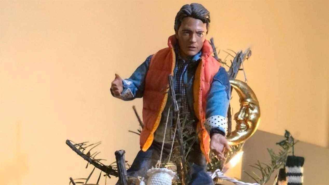 Michael J. Fox a utilisé une figurine d'action Marty McFly pour le sapin de Noël
