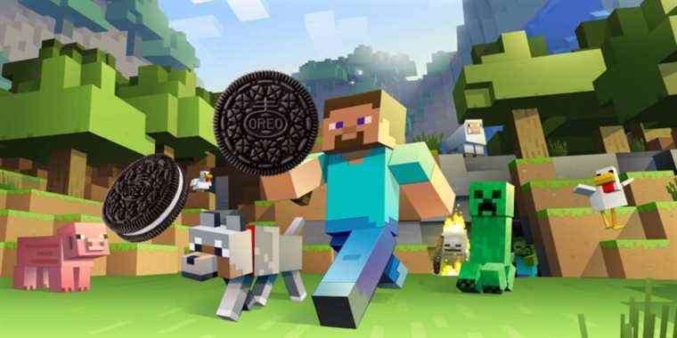 Minecraft Player crée un énorme cookie Oreo