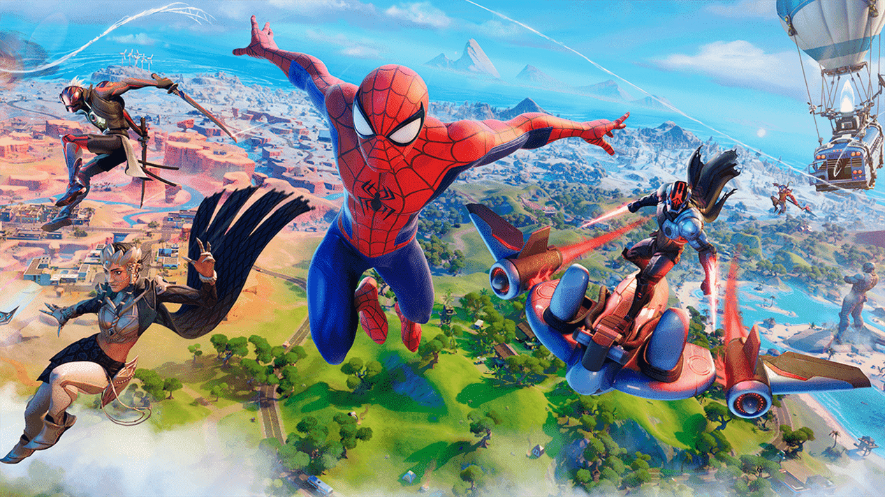 Mises à jour de Fortnite : ce qui est différent avec le chapitre 3 et l'arrivée de Spider-Man
