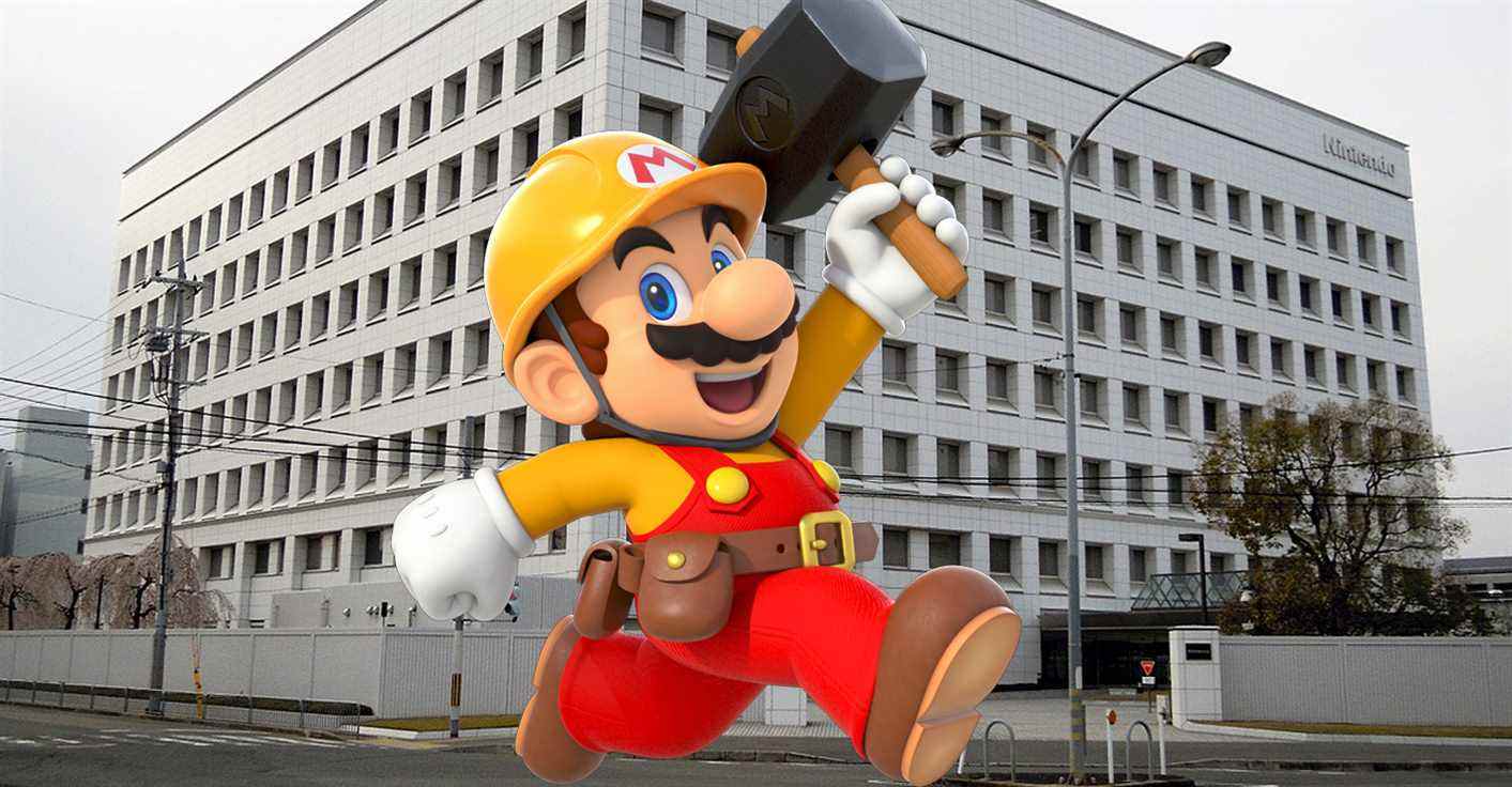 Nintendo prévoit d'agrandir son bâtiment pour développer plus de jeux en interne
