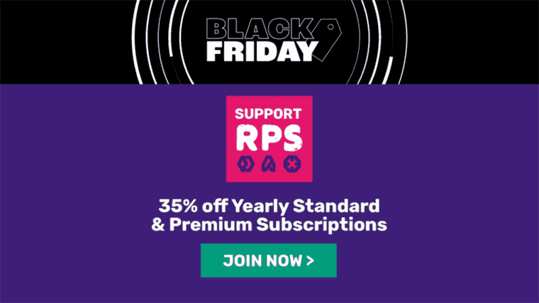     Obtenez 35% de réduction sur les abonnements annuels RPS cette semaine du Black Friday

