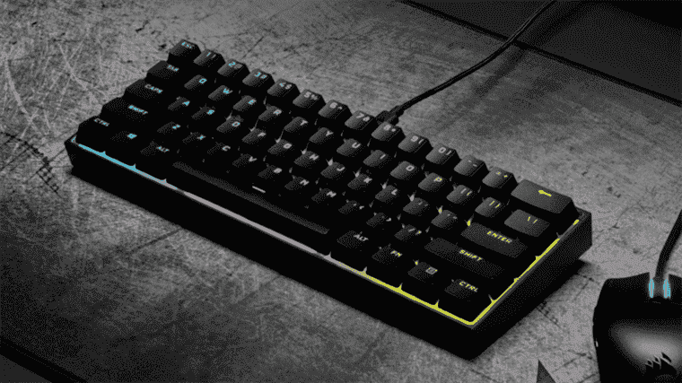     Obtenez 50% de réduction sur le clavier de jeu K65 RGB Mini de Corsair dans cette offre de liquidation

