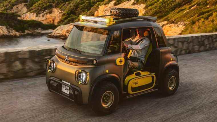 Oh Me Oh My, la minicar My Ami de Citroën est maintenant un buggy tout-terrain