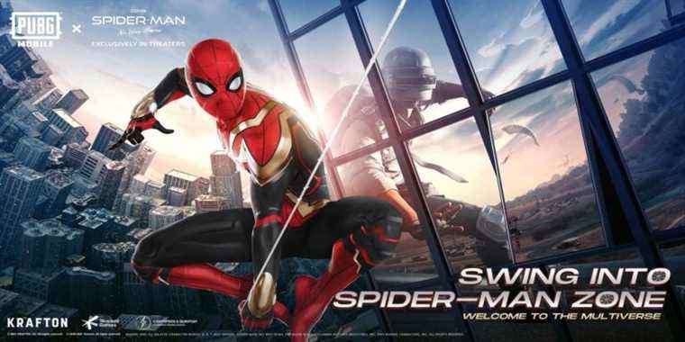 PUBG Mobile se croise avec Spider-Man