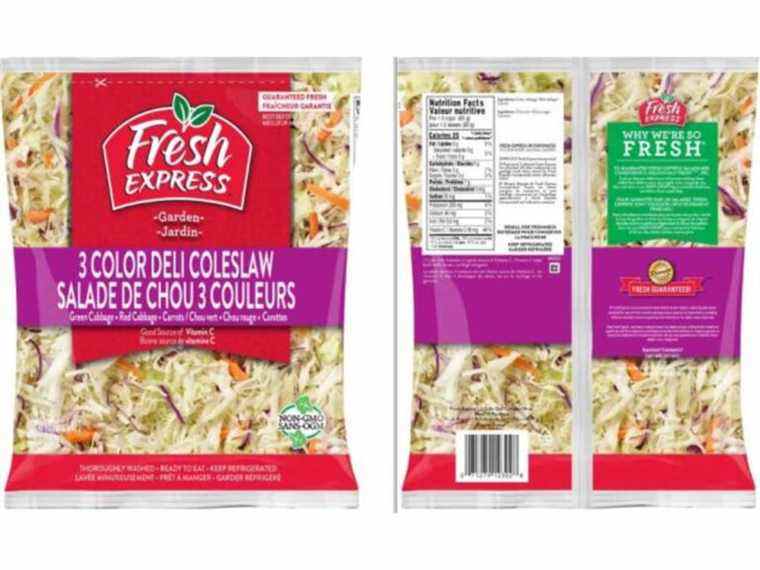 Plusieurs produits de salade Fresh Express rappelés