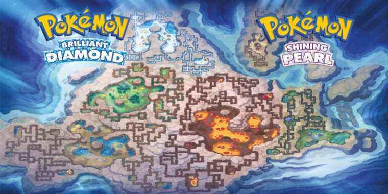 Pokemon Brilliant Diamond & Shining Pearl: Comment atteindre chaque zone du Grand Underground
