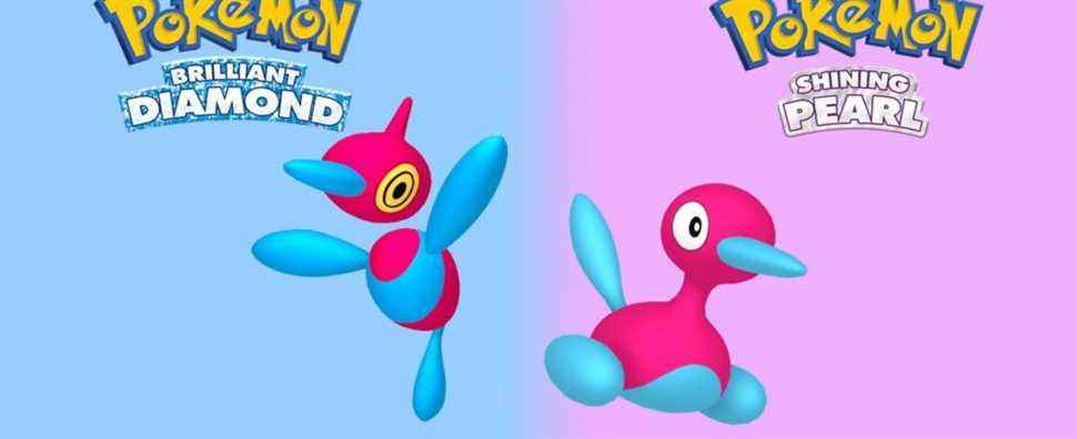 Pokemon Brilliant Diamond & Shining Pearl: Comment obtenir Porygon2 et Porygon-Z