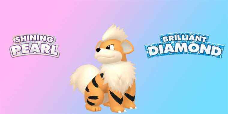 Pokemon Brilliant Diamond & Shining Pearl: Où trouver Growlithe