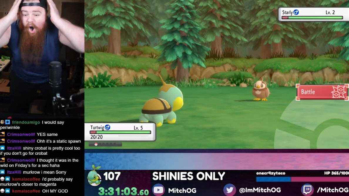 Pokémon Twitch Streamer stupéfait de remporter le jackpot Shiny Monster
