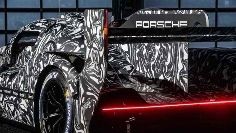 Porsche a dévoilé les premières photos de son prototype LMDh