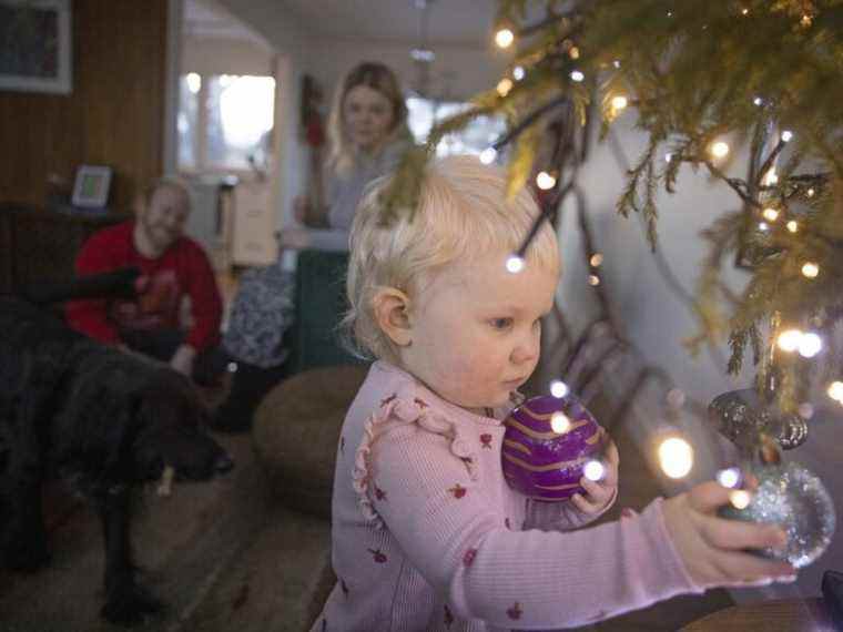 Première personne : savourer le deuxième Noël de bébé « bulle »