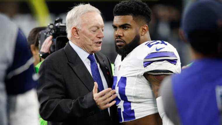 Prenez le contrôle, Jerry, Ezekiel Elliott est un joueur de rôle ces jours-ci