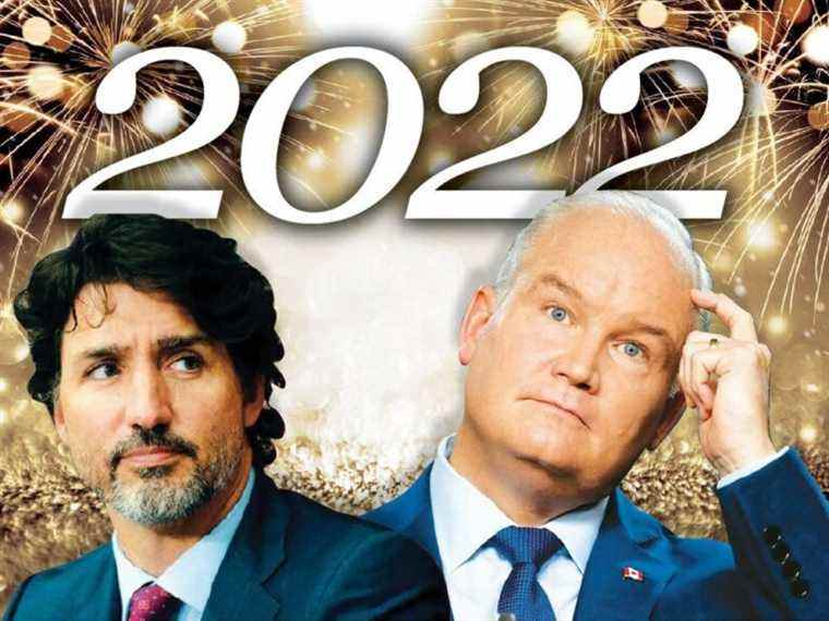 RÉSOLUTIONS DU NOUVEL AN : liste de choses à faire 2022 de Justin Trudeau et Erin O’Toole