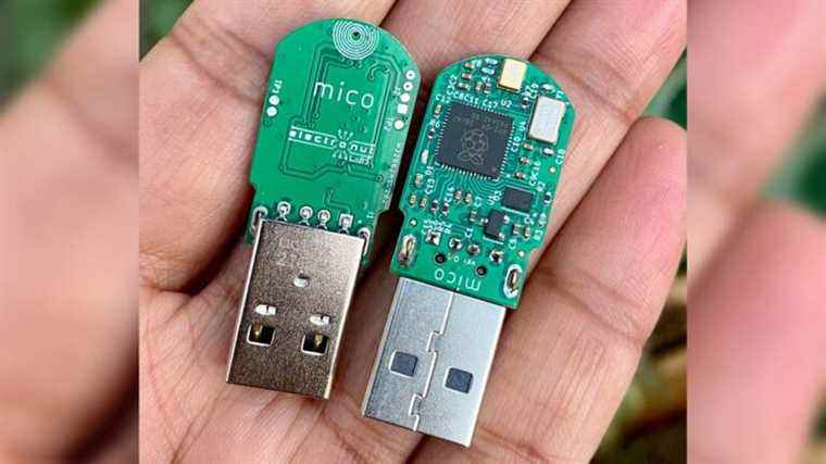 Raspberry Pi RP2040 Drives Mico : Un microphone USB personnalisé